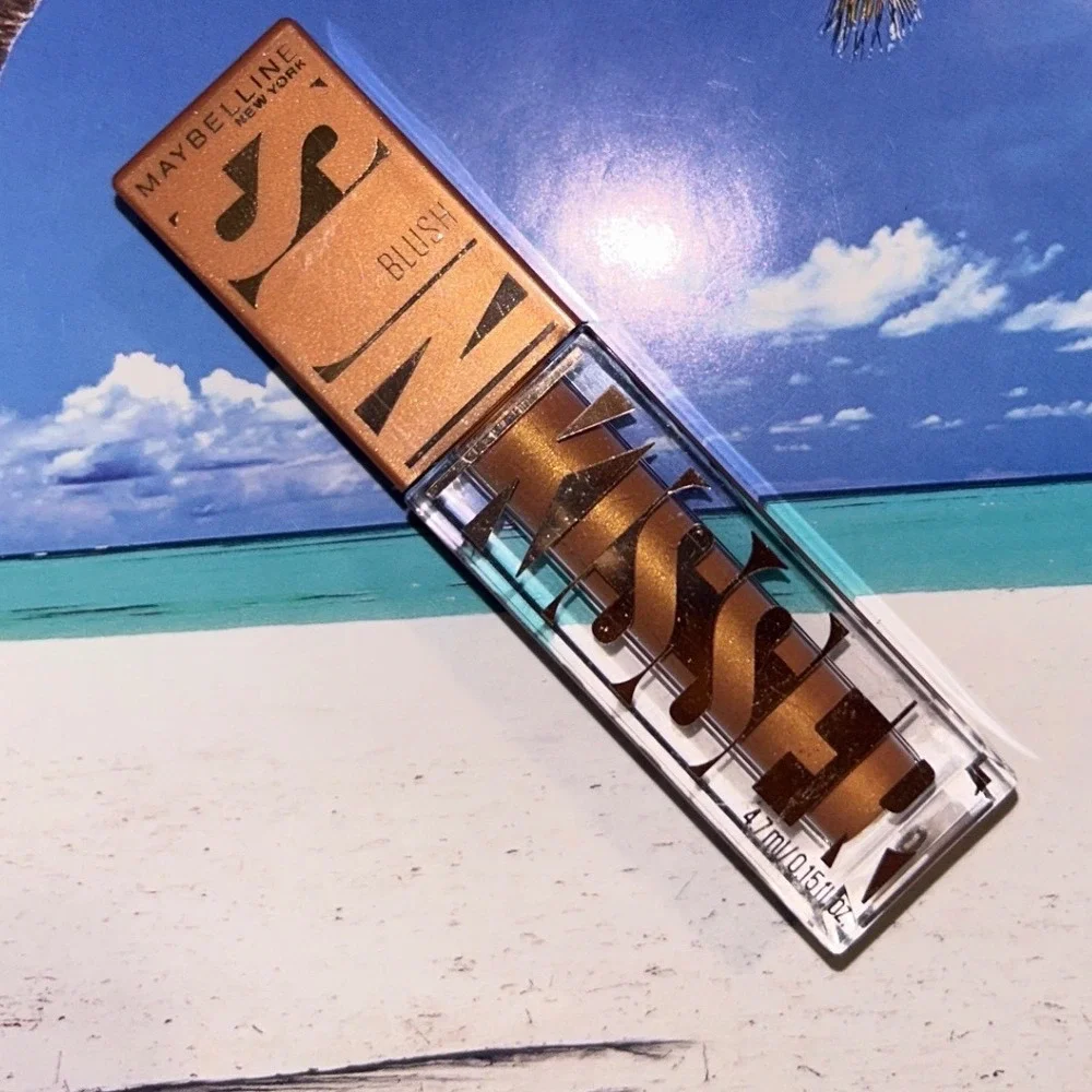 Maybelline Sunkisser Blush Liquid 10 Sun Tempt Bronze Shimmer oz New‎